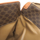 セリーヌ CELINE マカダム トート ブラウン PVC レザー ハンドバッグ ゴールド金具 総柄 トリオンフ ロゴ ヴィンテージ ショルダー