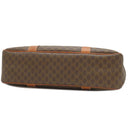 セリーヌ CELINE マカダム トート ブラウン PVC レザー ハンドバッグ ゴールド金具 総柄 トリオンフ ロゴ ヴィンテージ ショルダー