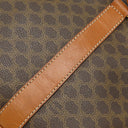 セリーヌ CELINE マカダム トート ブラウン PVC レザー ハンドバッグ ゴールド金具 総柄 トリオンフ ロゴ ヴィンテージ ショルダー