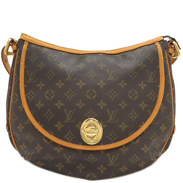 ルイヴィトン LOUIS VUITTON トゥラム GM M40075 モノグラム モノグラムキャンバス ショルダーバッグ ゴールド金具 茶