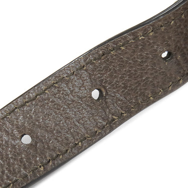 グッチ GUCCI オフィディア GGスモールショルダーバッグ 598125 ベージュ×エボニー GGスプリームキャンバス レザー ショルダーバッグ ゴールド金具 茶 名前刻印入り