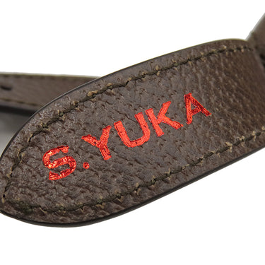 グッチ GUCCI オフィディア GGスモールショルダーバッグ 598125 ベージュ×エボニー GGスプリームキャンバス レザー ショルダーバッグ ゴールド金具 茶 名前刻印入り