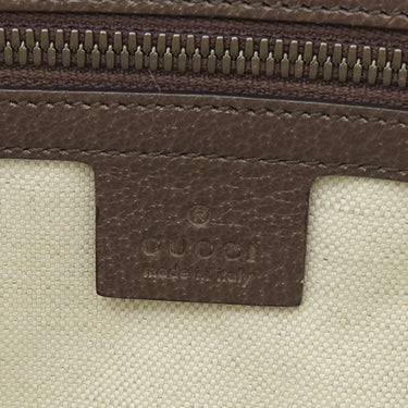 グッチ GUCCI オフィディア GGスモールショルダーバッグ 598125 ベージュ×エボニー GGスプリームキャンバス レザー ショルダーバッグ ゴールド金具 茶 名前刻印入り