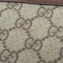 グッチ GUCCI オフィディア GGスモールショルダーバッグ 598125 ベージュ×エボニー GGスプリームキャンバス レザー ショルダーバッグ ゴールド金具 茶 名前刻印入り