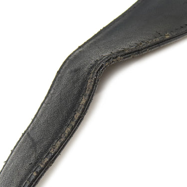 シャネル CHANEL 巾着ショルダーバッグ ブラック ラムスキン ショルダーバッグ ゴールド金具 黒 ココマーク ココボール