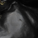 シャネル CHANEL 巾着ショルダーバッグ ブラック ラムスキン ショルダーバッグ ゴールド金具 黒 ココマーク ココボール