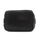 シャネル CHANEL 巾着ショルダーバッグ ブラック ラムスキン ショルダーバッグ ゴールド金具 黒 ココマーク ココボール