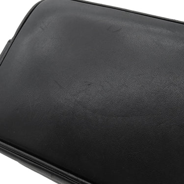 シャネル CHANEL 巾着ショルダーバッグ ブラック ラムスキン ショルダーバッグ ゴールド金具 黒 ココマーク ココボール