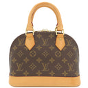ルイヴィトン LOUIS VUITTON アルマ BB M46990 モノグラム モノグラムキャンバス 2WAYバッグ ゴールド金具 茶 ショルダー ハンドバッグ