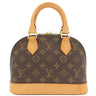 ルイヴィトン LOUIS VUITTON アルマ BB M46990 モノグラム モノグラムキャンバス 2WAYバッグ ゴールド金具 茶 ショルダー ハンドバッグ