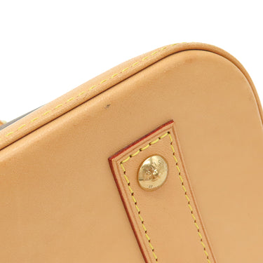 ルイヴィトン LOUIS VUITTON アルマ BB M46990 モノグラム モノグラムキャンバス 2WAYバッグ ゴールド金具 茶 ショルダー ハンドバッグ