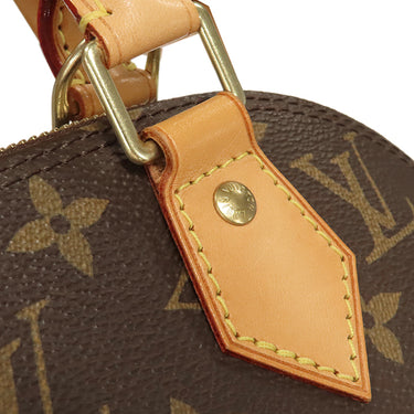 ルイヴィトン LOUIS VUITTON アルマ BB M46990 モノグラム モノグラムキャンバス 2WAYバッグ ゴールド金具 茶 ショルダー ハンドバッグ