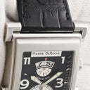 腕時計 ピエール ドゥロッシュ Pierre DeRoche スプリットロック SPR30001ACI0-003CRO 自動巻き メンズ 黒 クロノグラフ デイト スモセコ