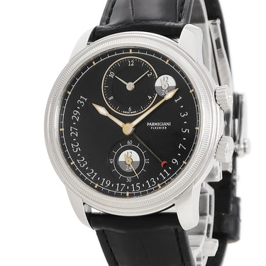 腕時計 パルミジャーニ・フルリエ PARMIGIANI FLEURIER トリック エミスフェール レトログラード PFC493-0001400-XA1442 自動巻き メンズ