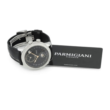 腕時計 パルミジャーニ・フルリエ PARMIGIANI FLEURIER トリック エミスフェール レトログラード PFC493-0001400-XA1442 自動巻き メンズ