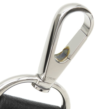 エルメス HERMES ガーデンパーティーTPM グレー×ブラック トワルアッシュ レザー 2WAYバッグ シルバー金具 ショルダー 斜め掛け