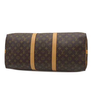 ルイヴィトン LOUIS VUITTON キーポル バンドリエール50 M41416 モノグラム モノグラムキャンバス ボストンバッグ ゴールド金具 茶 鍵/パドロック欠品