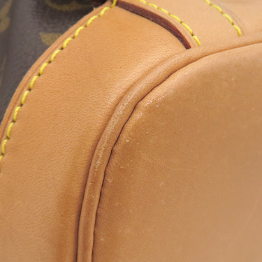 ルイヴィトン LOUIS VUITTON モンスリ MM M51136 モノグラム モノグラムキャンバス リュック・デイパック ゴールド金具 茶 バッグパック