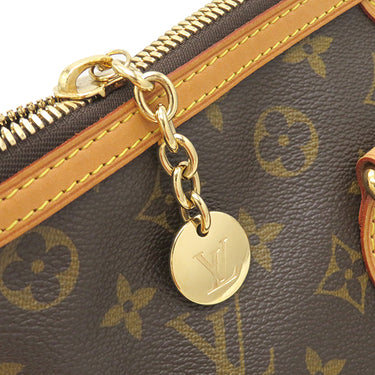 ルイヴィトン LOUIS VUITTON パレルモ PM M40145 モノグラム モノグラムキャンバス 2WAYバッグ ゴールド金具 茶 ショルダーバッグ ハンドバッグ