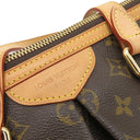 ルイヴィトン LOUIS VUITTON パレルモ PM M40145 モノグラム モノグラムキャンバス 2WAYバッグ ゴールド金具 茶 ショルダーバッグ ハンドバッグ