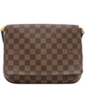 ルイヴィトン LOUIS VUITTON ミュゼットタンゴ N51301 ダミエエベヌ ダミエキャンバス ショルダーバッグ ゴールド金具 茶