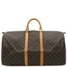 ルイヴィトン LOUIS VUITTON キーポル 55 M41424 モノグラム モノグラムキャンバス ボストンバッグ ゴールド金具 茶 鍵/パドロック欠品