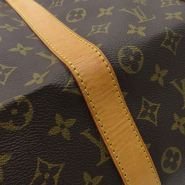 ルイヴィトン LOUIS VUITTON キーポル 55 M41424 モノグラム モノグラムキャンバス ボストンバッグ ゴールド金具 茶 鍵/パドロック欠品