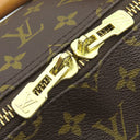 ルイヴィトン LOUIS VUITTON キーポル 55 M41424 モノグラム モノグラムキャンバス ボストンバッグ ゴールド金具 茶 鍵/パドロック欠品