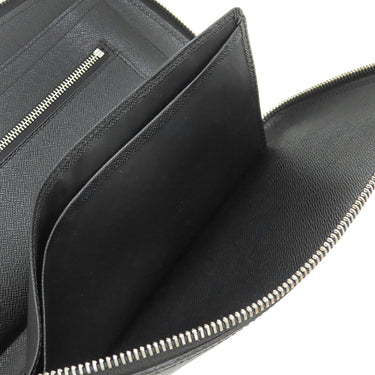 ルイヴィトン LOUIS VUITTON オーガナイザー アトール M30652 アルドワーズ タイガ 長財布 シルバー金具 黒 トラベルケース