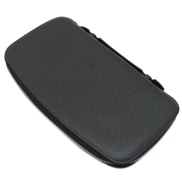 ルイヴィトン LOUIS VUITTON オーガナイザー アトール M30652 アルドワーズ タイガ 長財布 シルバー金具 黒 トラベルケース