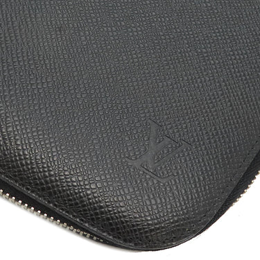 ルイヴィトン LOUIS VUITTON オーガナイザー アトール M30652 アルドワーズ タイガ 長財布 シルバー金具 黒 トラベルケース