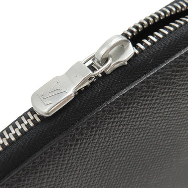 ルイヴィトン LOUIS VUITTON オーガナイザー アトール M30652 アルドワーズ タイガ 長財布 シルバー金具 黒 トラベルケース