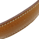 エルメス HERMES ヴィクトリアカバス32 ゴールド トリヨンクレマンス トートバッグ シルバー金具 茶