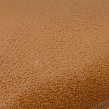 エルメス HERMES ヴィクトリアカバス32 ゴールド トリヨンクレマンス トートバッグ シルバー金具 茶