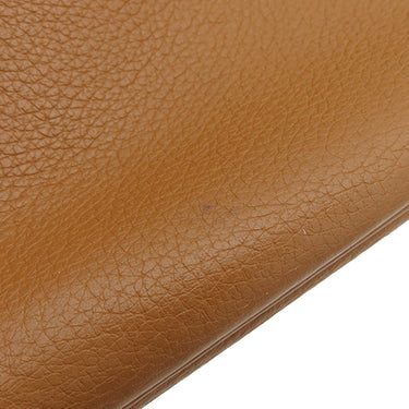 エルメス HERMES ヴィクトリアカバス32 ゴールド トリヨンクレマンス トートバッグ シルバー金具 茶