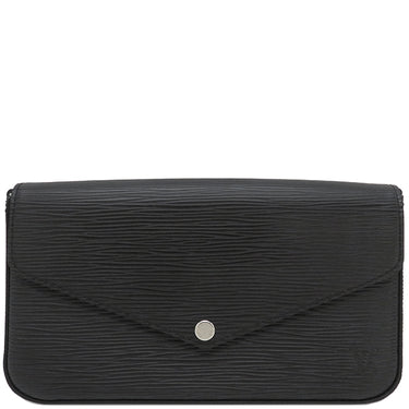 ルイヴィトン LOUIS VUITTON ポシェット フェリシー M62648 ノワール エピレザー チェーンウォレット シルバー金具 黒 チェーンショルダー