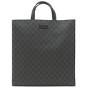 グッチ GUCCI ウェブライン 495559 ブラック×グレー GGスプリームキャンバス 2WAYバッグ シルバー金具 トートバッグ ショルダー 斜め掛け
