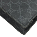 グッチ GUCCI ウェブライン 495559 ブラック×グレー GGスプリームキャンバス 2WAYバッグ シルバー金具 トートバッグ ショルダー 斜め掛け