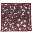 ルイヴィトン LOUIS VUITTON LV × TM カレ チェリーブロッサム M71920 マロン コットン スカーフ 茶 ピンク 村上隆