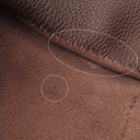 エルメス HERMES トリム 31 ブラウン トゴ ショルダーバッグ ゴールド金具 茶