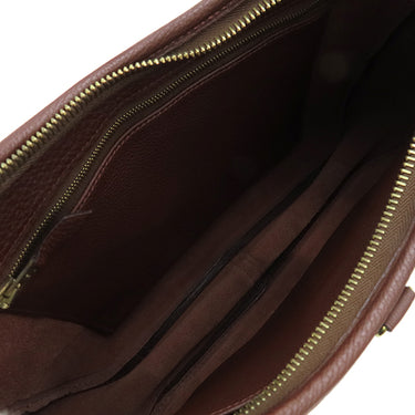 エルメス HERMES トリム 31 ブラウン トゴ ショルダーバッグ ゴールド金具 茶