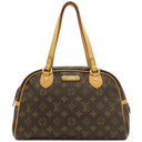 ルイヴィトン LOUIS VUITTON モントルグイユ PM M95565 モノグラム モノグラムキャンバス ショルダーバッグ ゴールド金具 鍵・パドロック欠品 茶 肩掛け