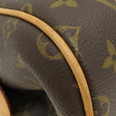 ルイヴィトン LOUIS VUITTON モントルグイユ PM M95565 モノグラム モノグラムキャンバス ショルダーバッグ ゴールド金具 鍵・パドロック欠品 茶 肩掛け