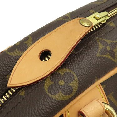 ルイヴィトン LOUIS VUITTON モントルグイユ PM M95565 モノグラム モノグラムキャンバス ショルダーバッグ ゴールド金具 鍵・パドロック欠品 茶 肩掛け