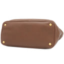 プラダ PRADA メタルロゴ BN2435 PALISSANDRO レザー 2WAYバッグ ゴールド金具 茶 VIT.DAINO ショルダーバッグ ハンドバッグ