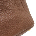 プラダ PRADA メタルロゴ BN2435 PALISSANDRO レザー 2WAYバッグ ゴールド金具 茶 VIT.DAINO ショルダーバッグ ハンドバッグ