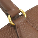 プラダ PRADA メタルロゴ BN2435 PALISSANDRO レザー 2WAYバッグ ゴールド金具 茶 VIT.DAINO ショルダーバッグ ハンドバッグ