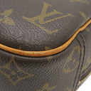 ルイヴィトン LOUIS VUITTON トゥルーヴィル M42228 モノグラム モノグラムキャンバス ハンドバッグ ゴールド金具 茶