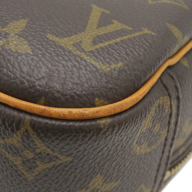 ルイヴィトン LOUIS VUITTON トゥルーヴィル M42228 モノグラム モノグラムキャンバス ハンドバッグ ゴールド金具 茶