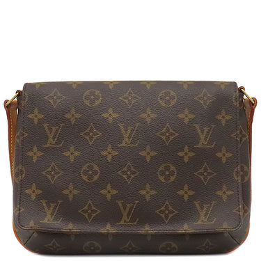 ルイヴィトン LOUIS VUITTON ミュゼットタンゴ ショート M51257 モノグラム モノグラムキャンバス ショルダーバッグ ゴールド金具 茶